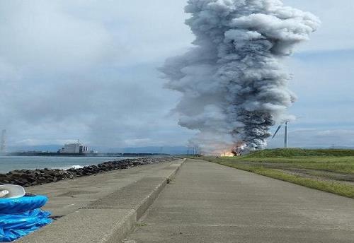 انفجار موتور فضاپیما در حین آزمایش در ژاپن