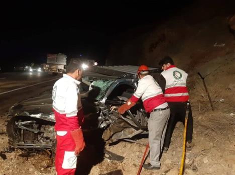 وقوع 5 حادثه رانندگی در استان سمنان