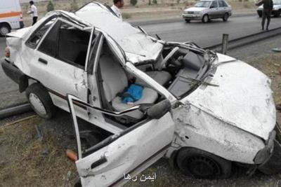 ۲ كشته و ۲ مصدوم در سانحه رانندگی محور تبریز- آذرشهر
