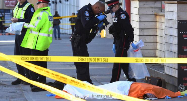 تیراندازی مرگبار در تورنتوی کانادا