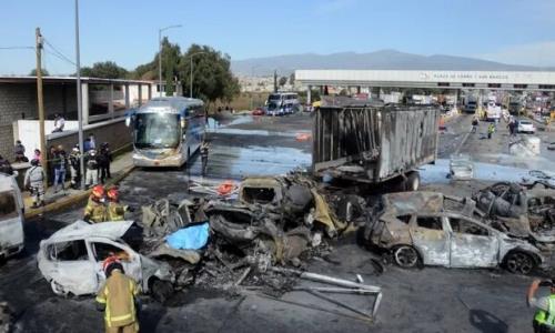 سانحه رانندگی در مکزیک 19 کشته برجا گذاشت