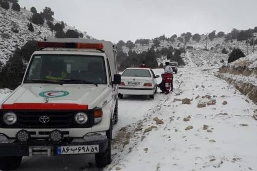 امدادرسانی به ۳۷۰۰ نفر در حوادث ۷۲ ساعت گذشته در کشور