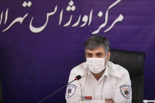 ۱۴ تا ۱۷ دقیقه زمان رسیدن اورژانس تهران به محل حادثه
