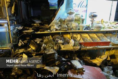 انفجار در بازار گل محلاتی
