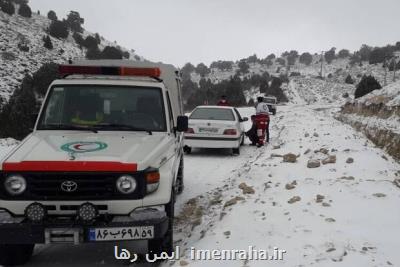 امدادرسانی به ۳۷۰۰ نفر در حوادث ۷۲ ساعت گذشته در کشور