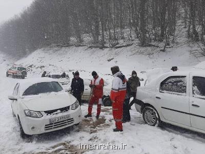 امدادرسانی به بالای ۵۱ هزار نفر در ۲۹ استان درگیر برف و کولاک