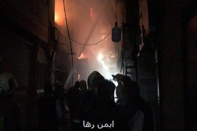 جزییات حادثه آتش سوزی در تیمچه حاجب الدوله