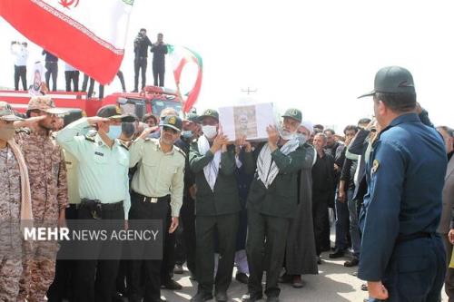 پیکر شهید محمد اصلانی در خواف تشییع شد