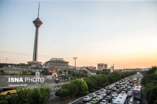 اعلام وضعیت ترافیک عصرگاهی پایتخت