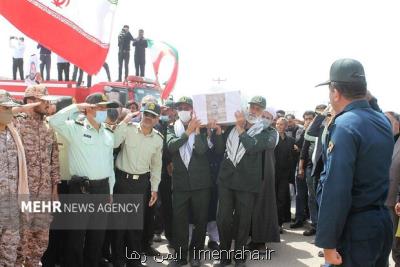 پیکر شهید محمد اصلانی در خواف تشییع شد