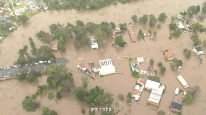 تخلیه مناطقی از سیدنی به دنبال وقوع سیلاب