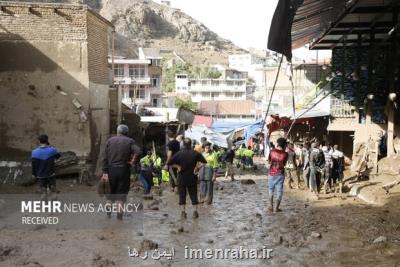 آخرین جزییات امداد رسانی در سیل امامزاده داوود
