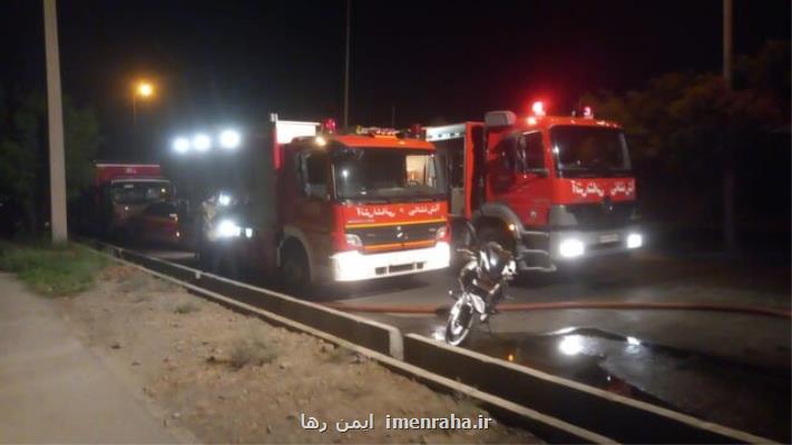 حریق یک گاراژ در حوالی میدان خراسان