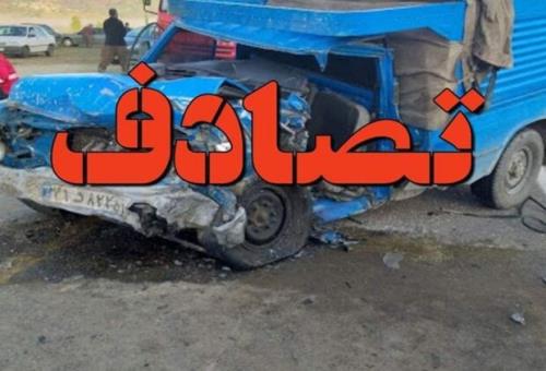 مرگ راننده بر اثر واژگونی خودرو نیسان در جاده قوچان