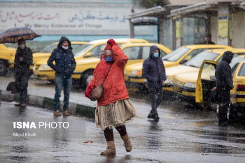 اخطار و آماده باش مدیریت بحران درپی پیشبینی بارندگی و کاهش دما در تهران