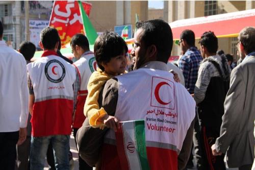 حضور 13 هزار امدادگر جمعیت هلال احمر در مراسم 22 بهمن