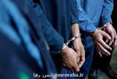 ۲ تیم سازمان یافته شبکه اغتشاشگران در گیلان دستگیر شدند