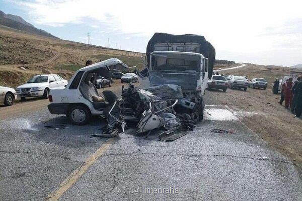 رشد ۱۴ درصدی فوت شدگان در سوانح جاده ای طی ۹ ماه ابتدایی سال جاری