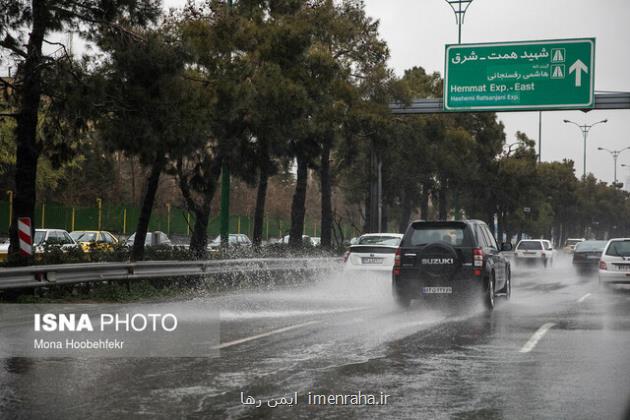 هشدار مدیریت بحران تهران نسبت به لغزندگی جاده ها در نواحی کوهستانی