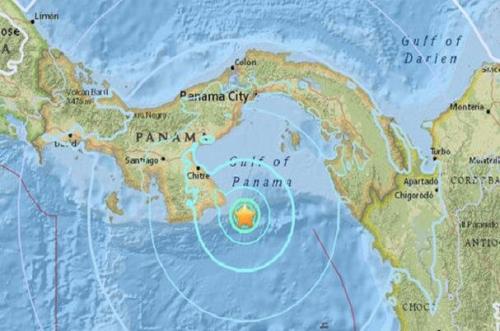 زلزله ۶ و سه دهم ریشتری سواحل پاناما را لرزاند