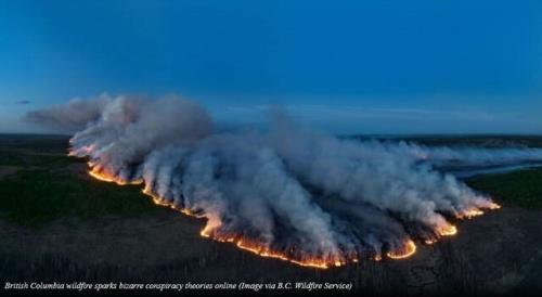 دود آتشسوزی های جنگلی کانادا به نروژ هم رسید
