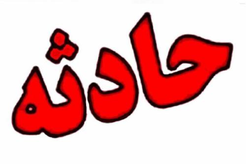 سقوط کامیون در رودخانه فخب رشت
