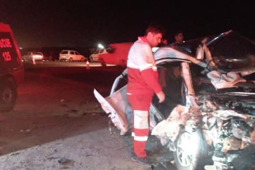 تصادف در جاده مشهد- سرخس منجر به مرگ 5 نفر شد