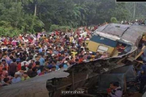۲۰ کشته در پی حادثه تصادف قطار در بنگلادش