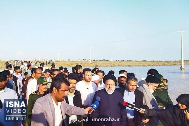 ویدیو، رئیسی در میانه بحران ها