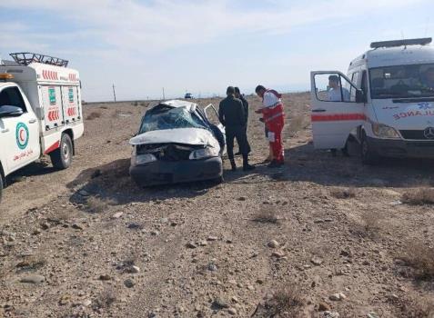 برخورد مرگبار دو خودرو در محور شاهرود_طرود