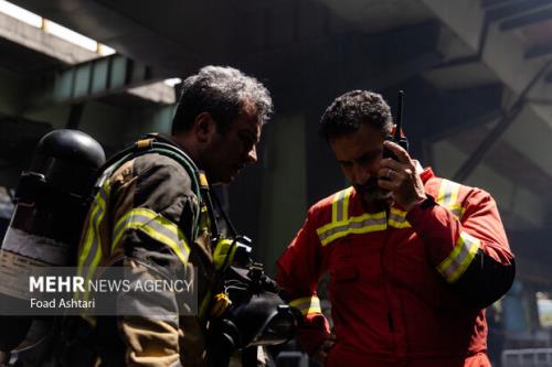 آتشسوزی در ساختمان پزشکان مهدی ورامین مهار گشت