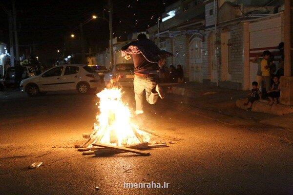 بالاتر از ۷ هزار تماس و ۳۴۲ اعزام آتش نشان در شب چهارشنبه سوری