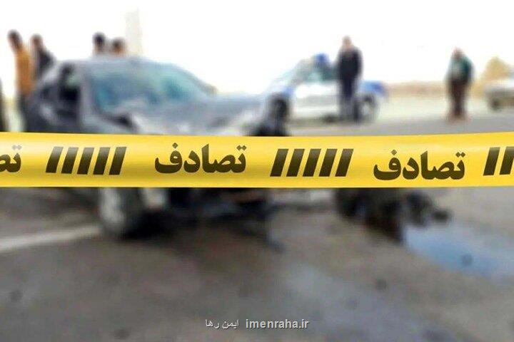 تصادف مرگبار در بزرگراه شهید چمران ۲ عابر پیاده جان باختند