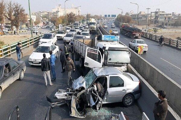 آمار تصادفات مرگبار و جرحی در استان تهران کاهش یافته است
