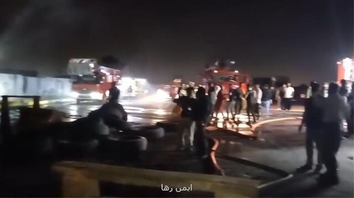 داستان آتشسوزی جنب نیروگاه منتظر قائم البرز چه بود؟
