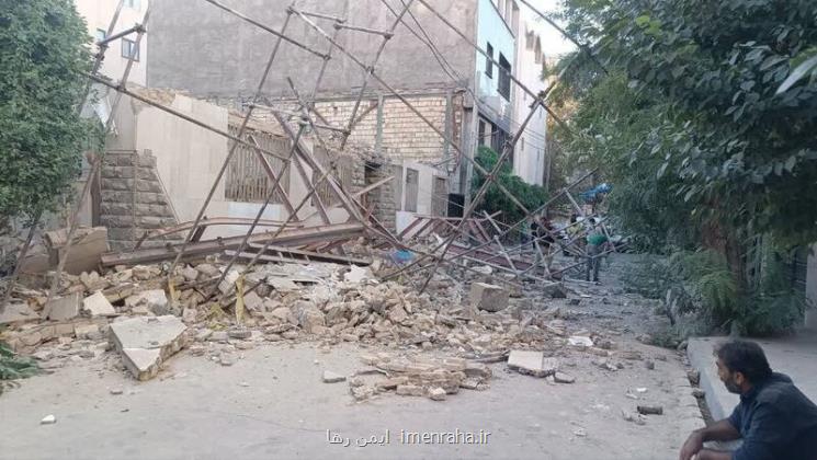 انفجار منزل مسکونی درحال تخریب در مشهد