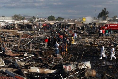 مرگ حداقل 22 نفر در انفجار یک فروشگاه در شمال مکزیک