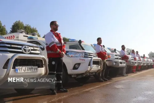 ارایه خدمات امدادی نیروهای عملیاتی هلال احمر به بیشتر از 440 حادثه دیده