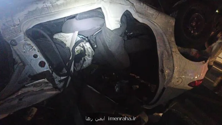 مرگ راننده 206 در اتوبان شهید صیادشیرازی