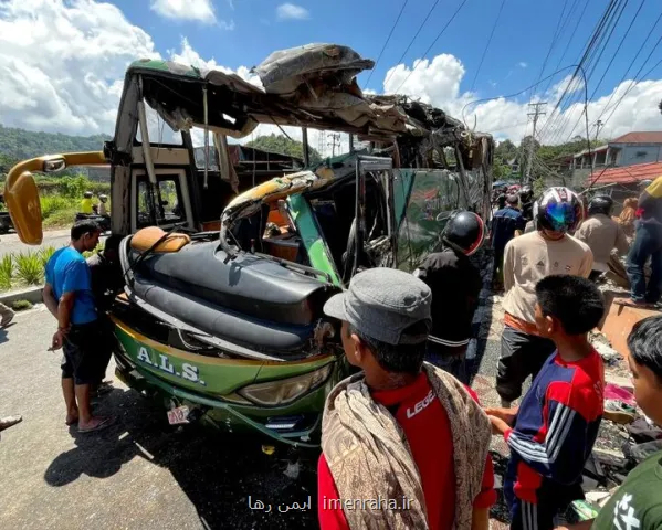 ۵ کشته در تصادف رانندگی در بالی اندونزی