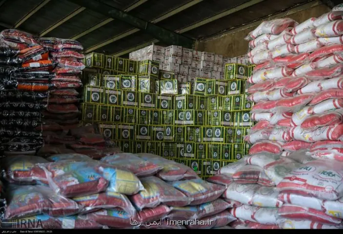 کشف ۱۶ هزار تن کالای اساسی احتکار شده در استان تهران