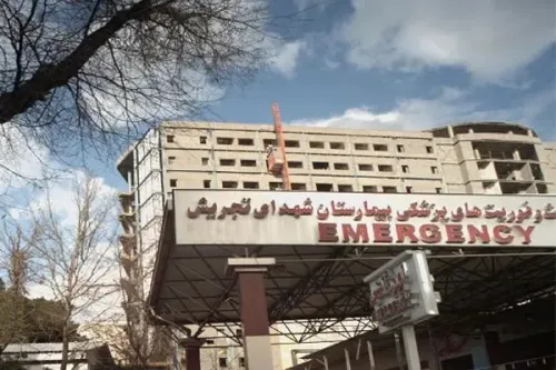 حریق در موتورخانه بیمارستان تجریش مهار گشت