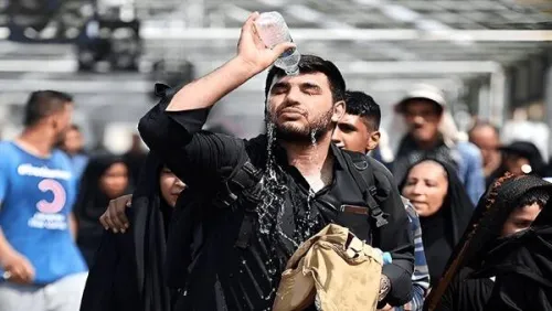 4 نشانه اصلی گرمازدگی در پیاده روی اربعین