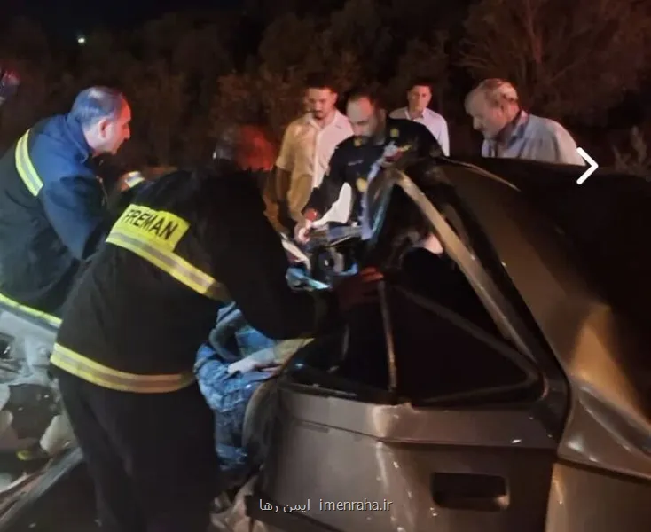 شمار جانباختگان تصادف خونین در جاده قدیم ساوه - همدان به هشت نفر رسید