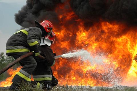 آتش سوزی در دانشگاه ارومیه