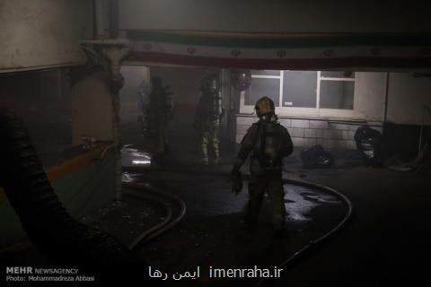 آتش سوزی در بازار تهران مهار گشت