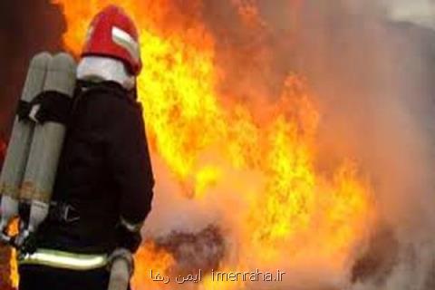 آتش سوزی در تیپ ۲۹۲ زرهی دزفول كاملا مهار گشت، رفع كامل خطر