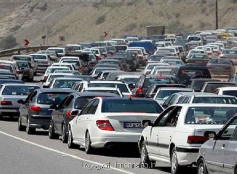 ترافیك در جاده كرج-چالوس، ۱۱محور مسدود است