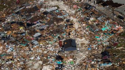 افزایش تلفات طوفان دوریان در باهاما