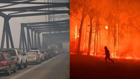 تشدید آتش سوزی های جنگلی و اعلام وضعیت اضطراری در استرالیا